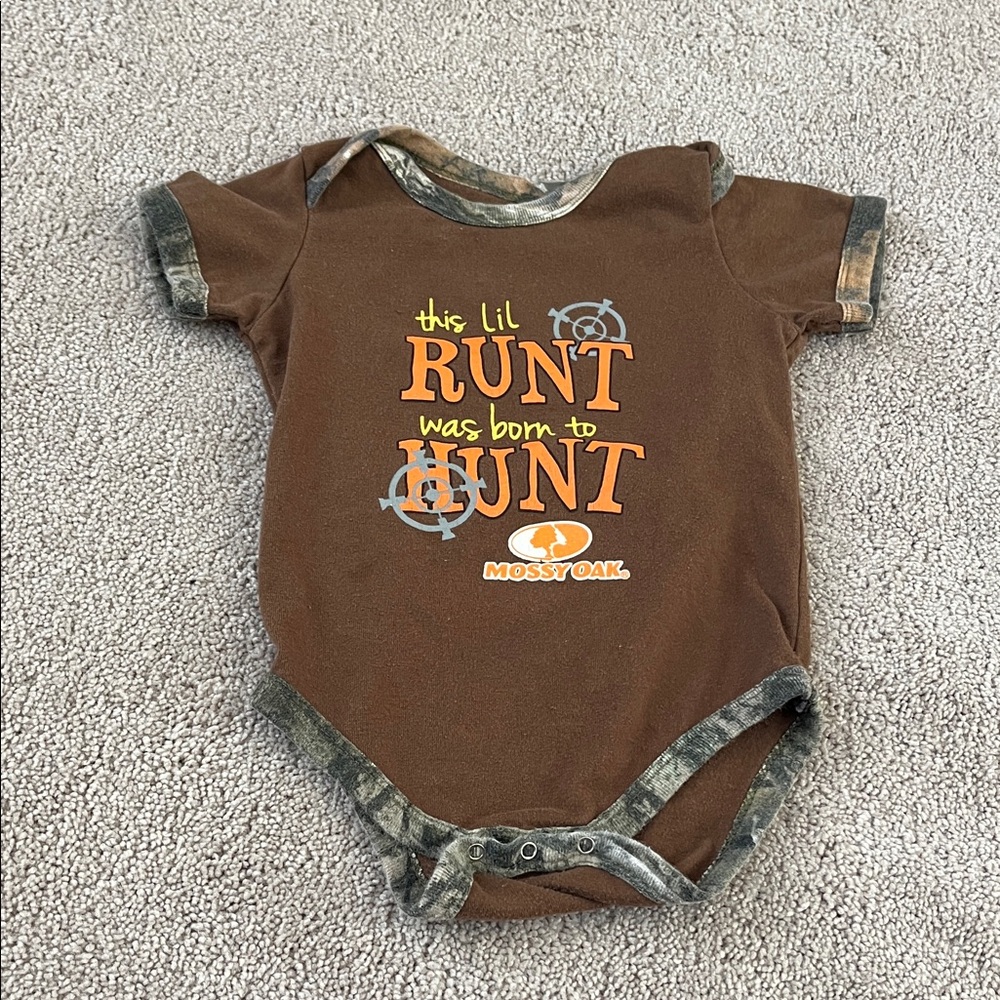 🍼Mossy Oak Brown Camo Kids Bodysuit🍼
